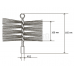 Роторний набір для чищення димоходів Savent TURBO PRO (1 м х 7 шт)